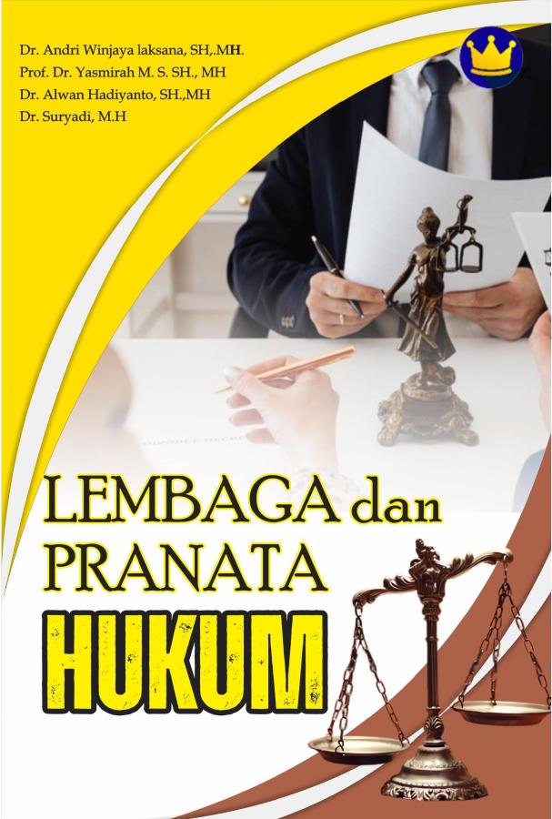 Sampul LEMBAGA DAN PRANATA HUKUM